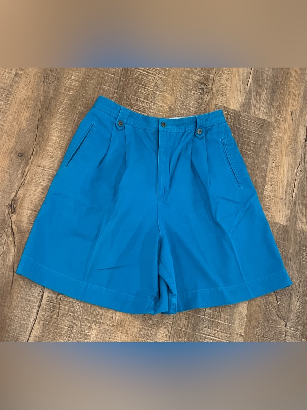 Liz sport womans 14 High-Waist Teal Blue Women's Shorts